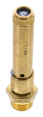 G Válvula de seguridad preajustada de 3/4'' de latón 49,5 bar (717,95 psi) DN 10