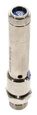 G 1/2'' Válvula de seguridad de latón niquelado 49 bar (710.7 psi) DN 10