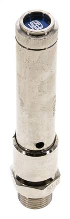 G 1/2'' Válvula de seguridad de latón niquelado 41 bar (594.66 psi) DN 10