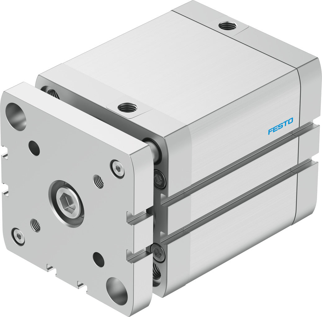 Festo Cilindro Compacto 80mm Diámetro 60mm Carrera ISO 21287 Doble Efecto - 574065