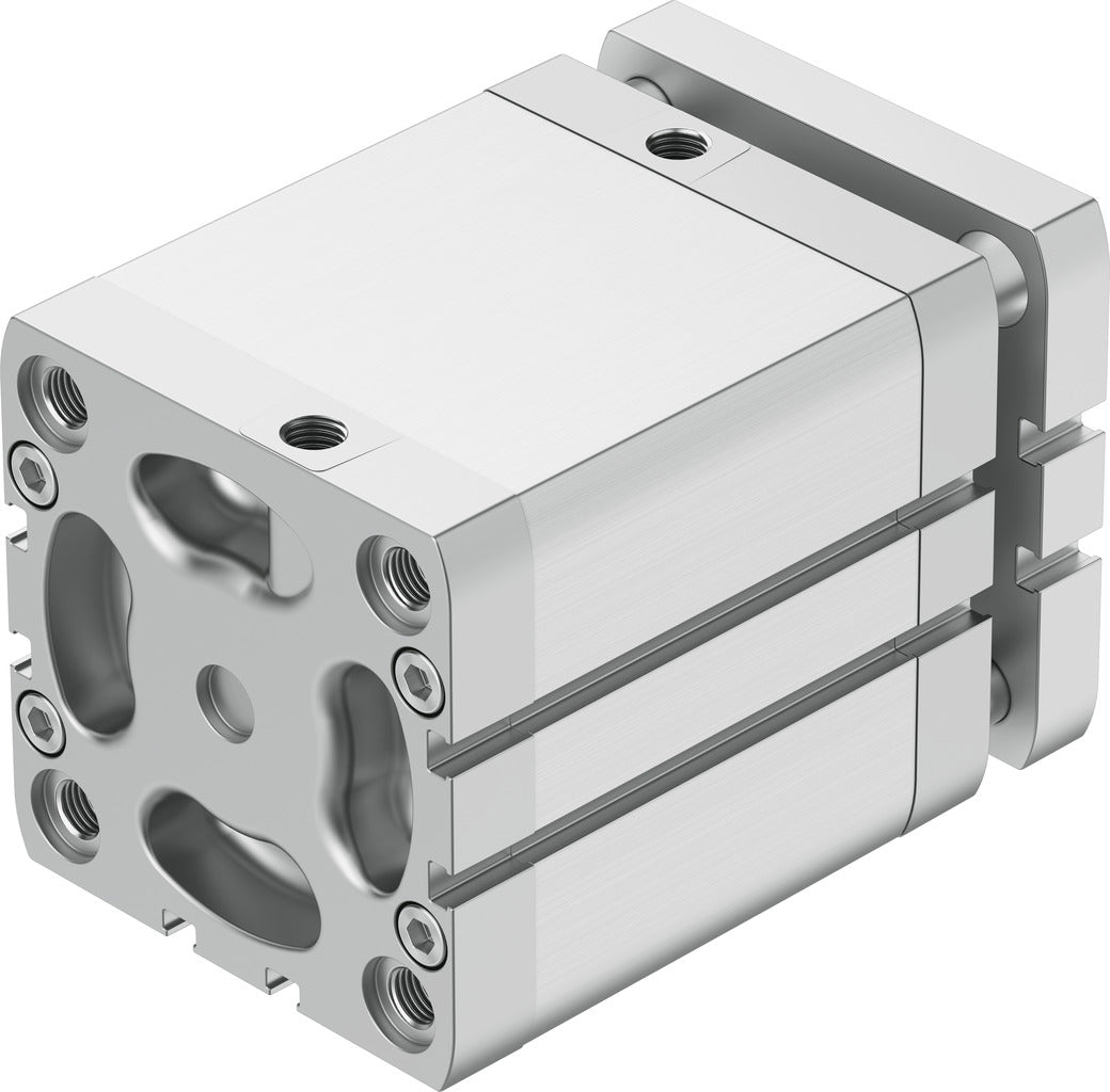 Festo Cilindro Compacto 80mm Diámetro 60mm Carrera ISO 21287 Doble Efecto - 574065
