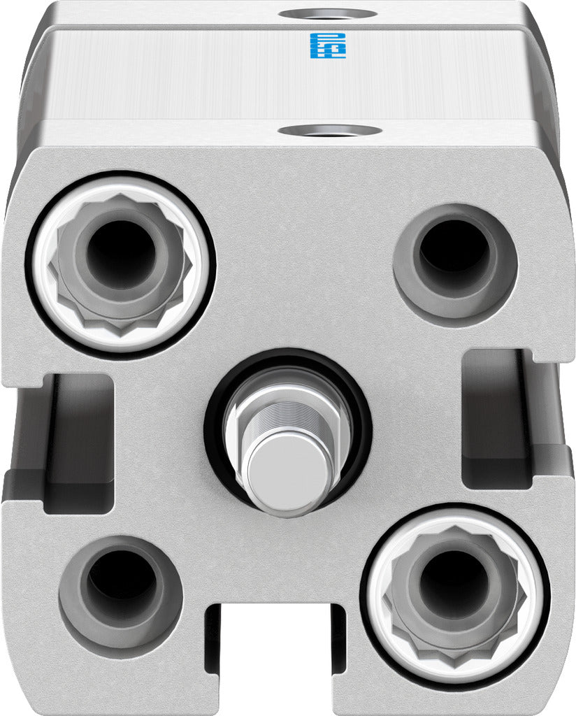 Festo Cilindro Compacto 12mm Diámetro 25mm Carrera ISO 21287 Doble Efecto - 536208