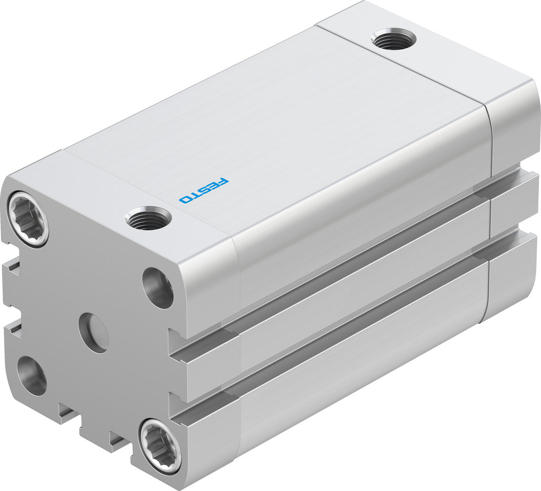 Festo Cilindro Compacto 40mm Diámetro 60mm Carrera ISO 21287 Doble Efecto - 536307