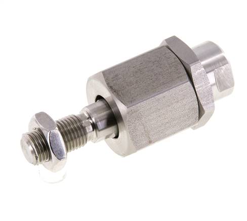 Junta flotante M12 x 1,25 para cilindro Acero inoxidable 304 (1.4301)