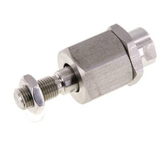 Junta flotante M12 x 1,25 para cilindro Acero inoxidable 304 (1.4301)