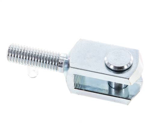 Pasador de horquilla M10 Macho Acero cincado