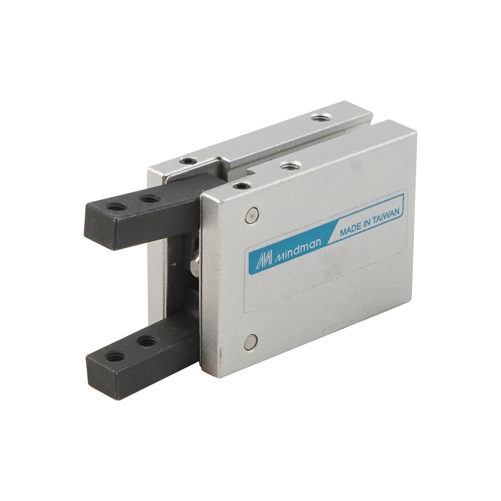 Pinza neumática de doble efecto de 2 mordazas de 30 grados D20 mm