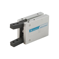 Pinza neumática de doble efecto de 2 mordazas de 30 grados D20 mm