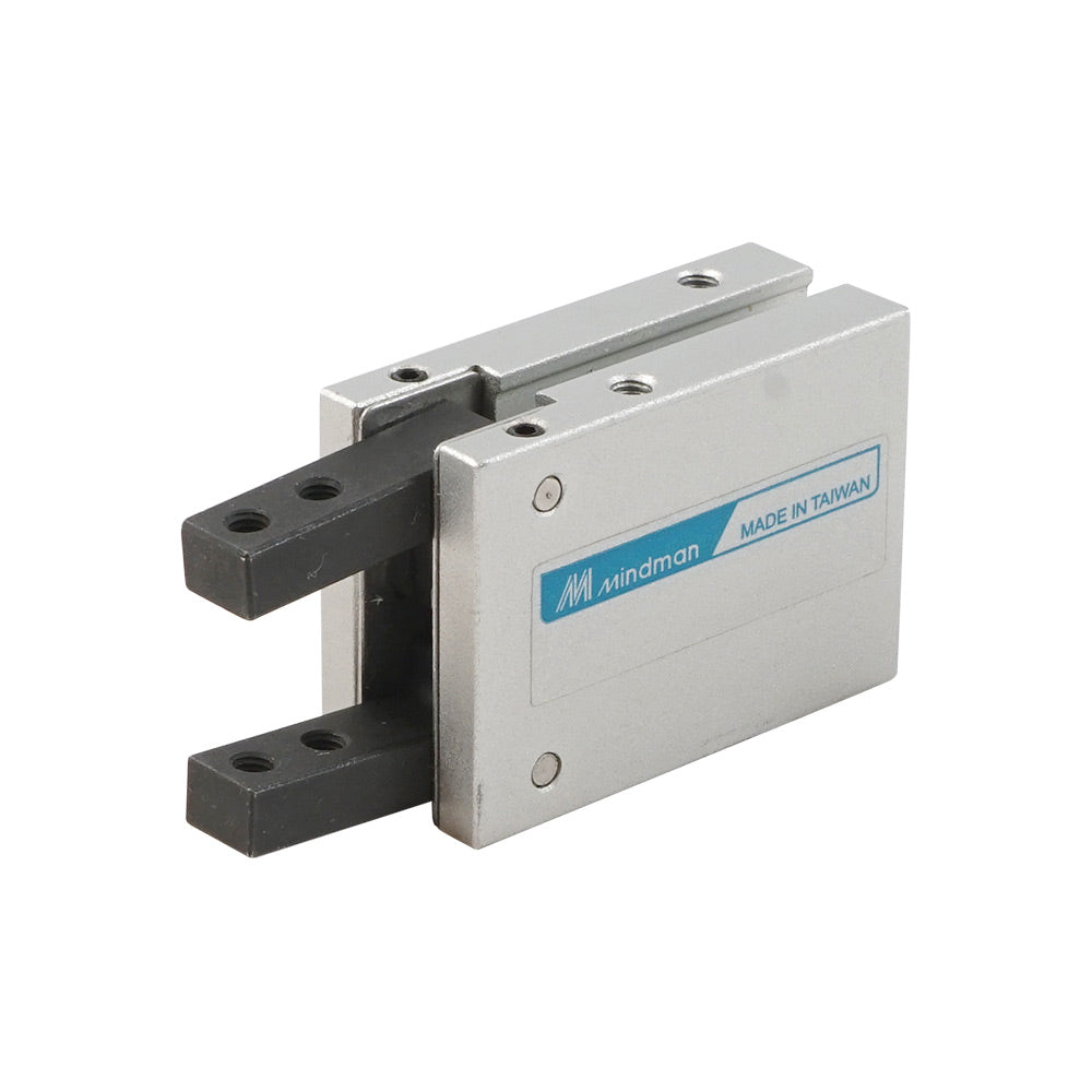 Pinza neumática de doble efecto de 2 mordazas de 30 grados D20 mm