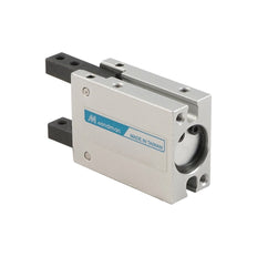 Pinza neumática de doble efecto de 2 mordazas de 30 grados D20 mm