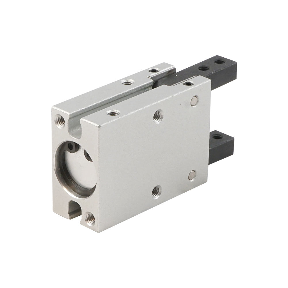 Pinza neumática de doble efecto de 2 mordazas de 30 grados D20 mm