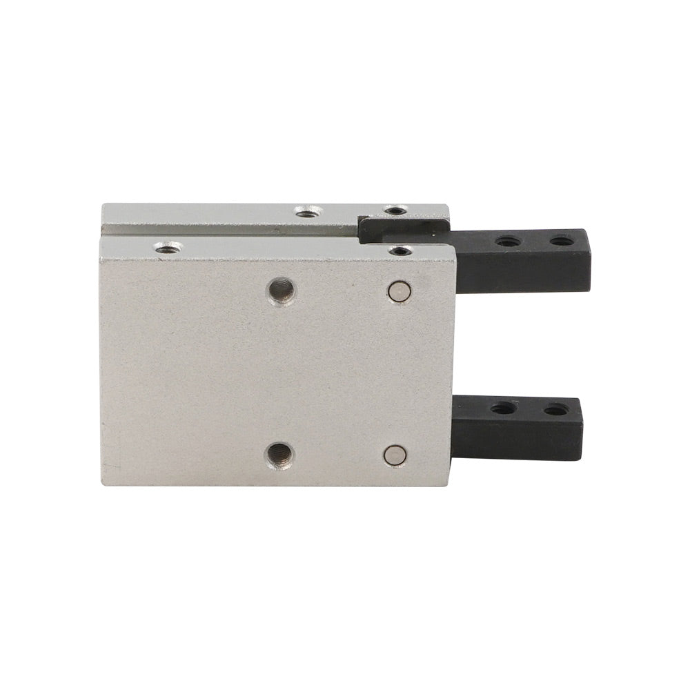 Pinza neumática de doble efecto de 2 mordazas de 30 grados D20 mm