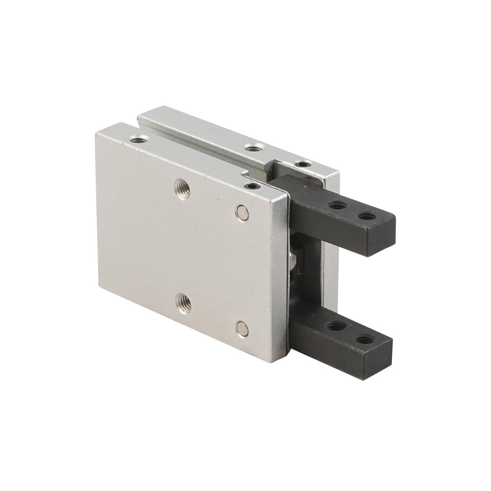 Pinza neumática de doble efecto de 2 mordazas de 30 grados D20 mm