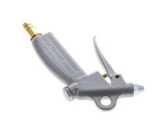 pistola de aire comprimido de aluminio de flujo ajustable de 13 mm con boquilla corta