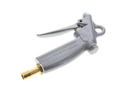 pistola de aire comprimido de aluminio de flujo ajustable de 13 mm con boquilla corta