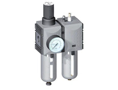 FRL 2 Partes G3/4'' 12000l/min 0.1-2.0bar/1-29psi Auto Policarbonato Futura 4