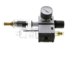 FRL G1/4'' 800l/min 0,5-10,0bar/7-145psi Manómetro de 40 mm Futura 0