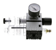 FRL G1/4'' 800l/min 0,5-10,0bar/7-145psi Manómetro de 40 mm Futura 0