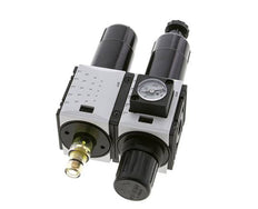 FRL 2 Partes G1/4'' 800l/min 0.5-8.0bar/7-116psi Semi-Auto Metal Futura 0