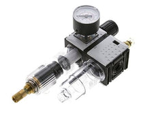 FRL G1/4'' 800l/min 0,5-10,0bar/7-145psi Manómetro de 40 mm Futura 0