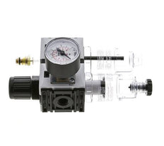 FRL G1/4'' 800l/min 0,5-8,0bar/7-116psi Manómetro de 40 mm Futura 0