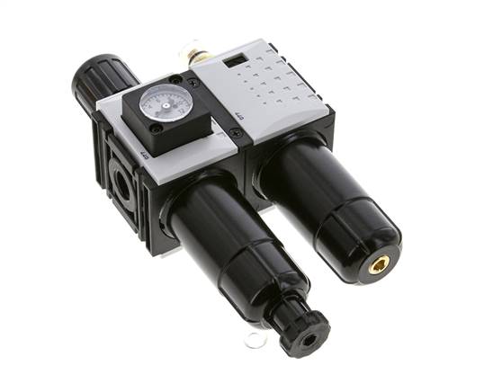 FRL 2 Partes G1/4'' 800l/min 0.5-8.0bar/7-116psi Semi-Auto Metal Futura 0