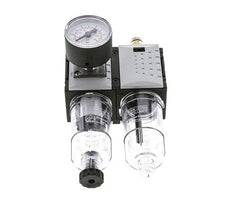 FRL G1/4'' 800l/min 0,5-8,0bar/7-116psi Manómetro de 40 mm Futura 0