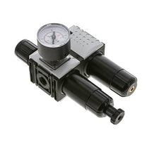 FRL G1/4'' 800l/min 0,5-10,0bar/7-145psi Manómetro de 40 mm Futura 0