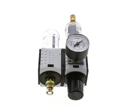 FRL G1/4'' 800l/min 0,5-10,0bar/7-145psi Manómetro de 40 mm Futura 0