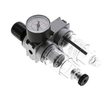 FRL 2 Partes G1/8'' 700l/min 0.5-10.0bar/7-145psi Semi-Auto 40 mm Manómetro Policarbonato Multifix 0