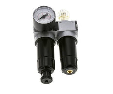 FRL 2 Partes G1/4'' 700l/min 0.5-10.0bar/7-145psi Semi-Auto 40 mm Manómetro Metal Multifix 0
