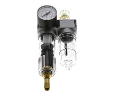FRL 2 Partes G1/4'' 700l/min 0.5-10.0bar/7-145psi Auto 40 mm Manómetro Policarbonato Multifix 0