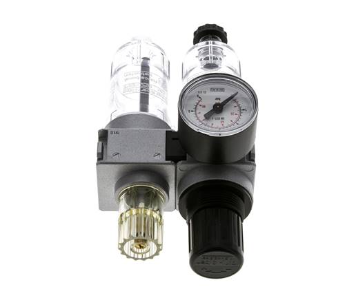 FRL 2 Partes G1/8'' 700l/min 0.1-3.0bar/1-44psi Semi-Auto 40 mm Manómetro Policarbonato Multifix 0