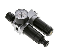 FRL 2 Partes G1/4'' 700l/min 0.5-10.0bar/7-145psi Semi-Auto 40 mm Manómetro Metal Multifix 0