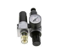 FRL 2 Partes G1/4'' 700l/min 0.5-10.0bar/7-145psi Semi-Auto 40 mm Manómetro Metal Multifix 0