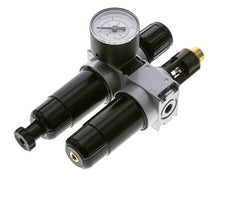 FRL 2 Partes G1/8'' 700l/min 0.5-10.0bar/7-145psi Semi-Auto 40 mm Manómetro Metal Multifix 0
