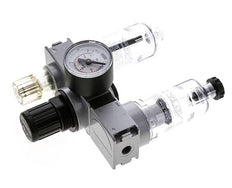 FRL 3 Partes G1/8'' 750l/min 0.5-10.0bar/7-145psi Semi-Auto 40 mm Manómetro Policarbonato Multifix 0