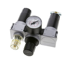 FRL 3 Partes G1/4'' 750l/min 0.5-10.0bar/7-145psi Semi-Auto 40 mm Manómetro Metal Multifix 0