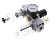 FRL 3 Partes G1/4'' 750l/min 0.5-10.0bar/7-145psi Semi-Auto 40 mm Manómetro Policarbonato Multifix 0