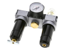 FRL 3 Partes G1/4'' 750l/min 0.5-10.0bar/7-145psi Semi-Auto 40 mm Manómetro Metal Multifix 0