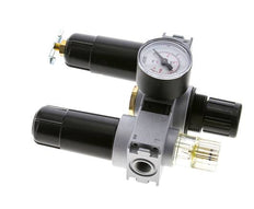 FRL 3 Partes G1/4'' 750l/min 0.5-10.0bar/7-145psi Semi-Auto 40 mm Manómetro Metal Multifix 0