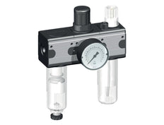 FRL 3 Partes G1/4'' 1200l/min 0.5-10.0bar/7-145psi Auto Metal Multifix 1