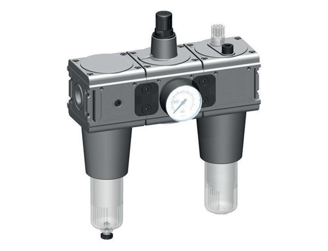 FRL 3 Partes G3/4'' 13500l/min 0.1-3.0bar/1-44psi Semi-Auto Metal Multifix 5