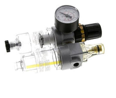 FRL 2 Partes G1/8'' 350l/min 0.5-16.0bar/7-232psi Semi-Auto Policarbonato Estándar 0