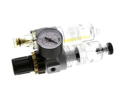 FRL 2 Partes G1/8'' 350l/min 0.5-16.0bar/7-232psi Semi-Auto Policarbonato Estándar 0