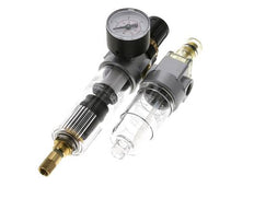 FRL 2 Partes G1/4'' 350l/min 0.5-16.0bar/7-232psi Auto Policarbonato Estándar 0