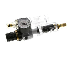 FRL 2 Partes G1/4'' 350l/min 0.5-10.0bar/7-145psi Auto Policarbonato Estándar 0