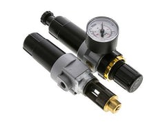 FRL 2 Partes G1/8'' 350l/min 0.5-10.0bar/7-145psi Semi-Auto Metal Estándar 0