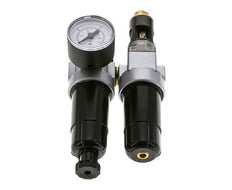 FRL 2 Partes G1/4'' 350l/min 0.5-10.0bar/7-145psi Semi-Auto Metal Estándar 0