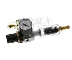 FRL 2 Partes G1/8'' 350l/min 0.5-6.0bar/7-87psi Auto Policarbonato Estándar 0
